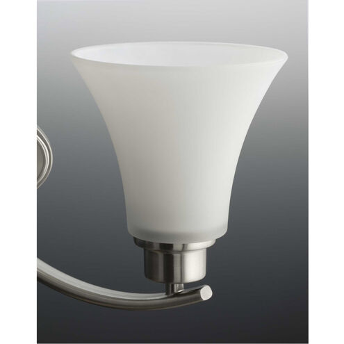 Athy 3 Light 22 inch Brushed Nickel Bath Vanity Wall Light